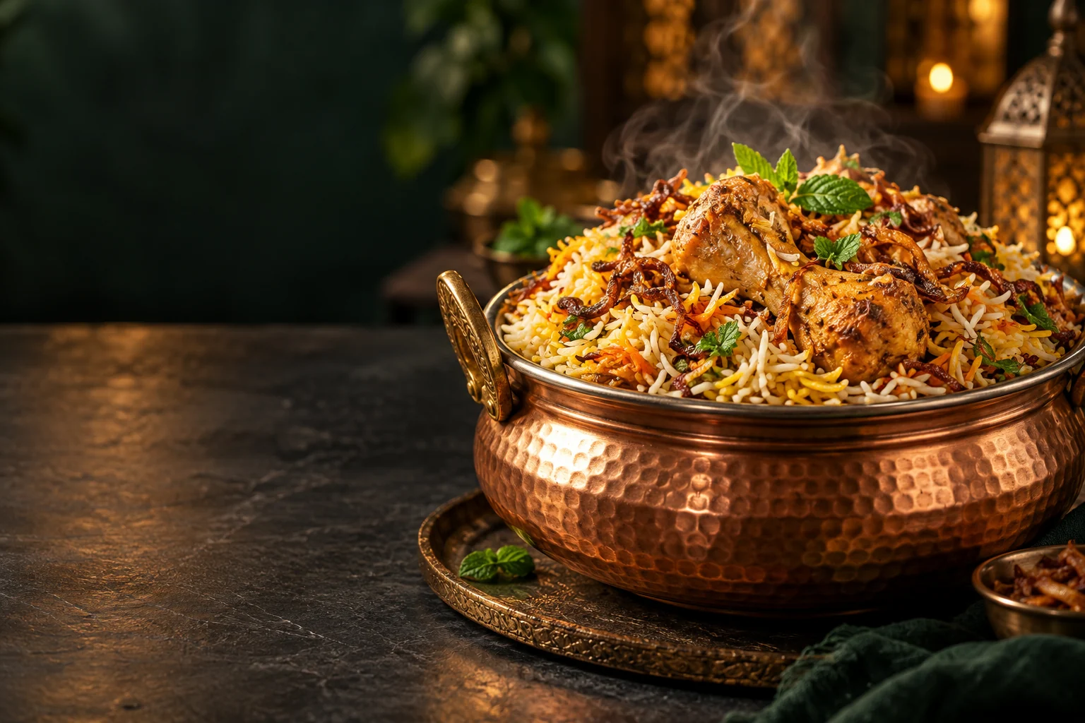 Hyderabadi Chicken Biryani