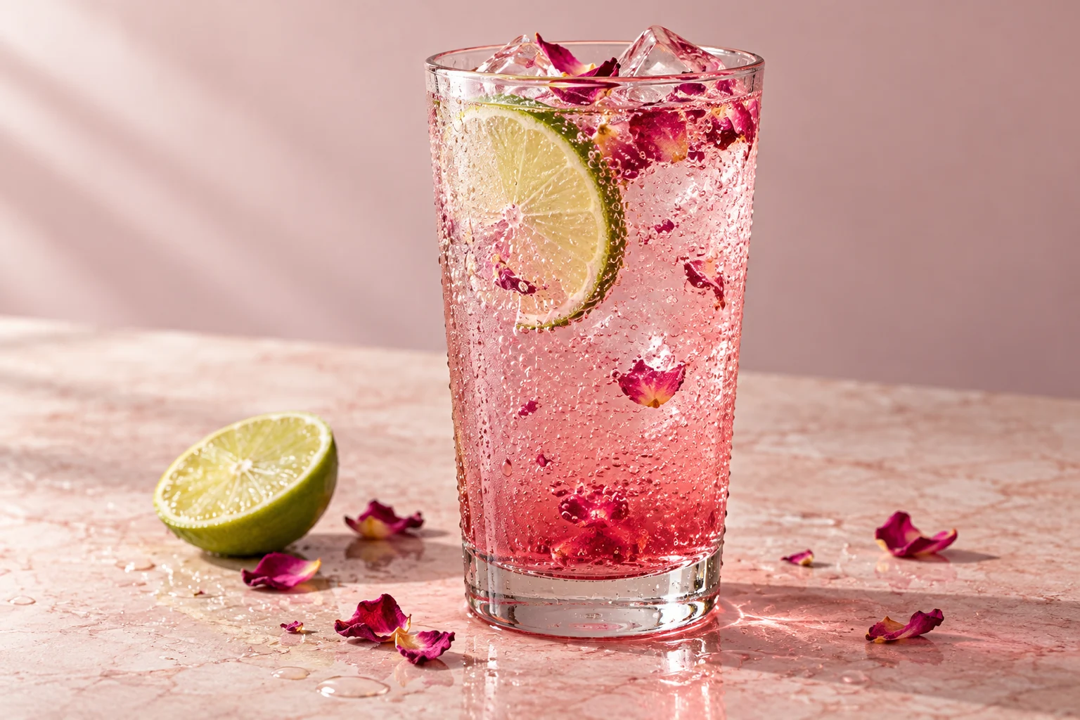 Rose Lime Soda