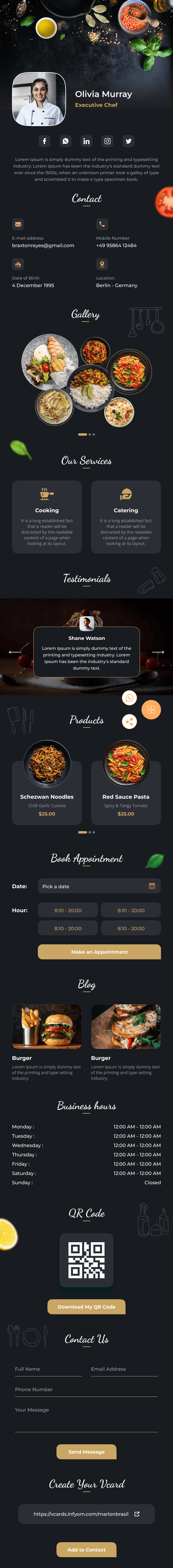 Culinary Food Services · Classic